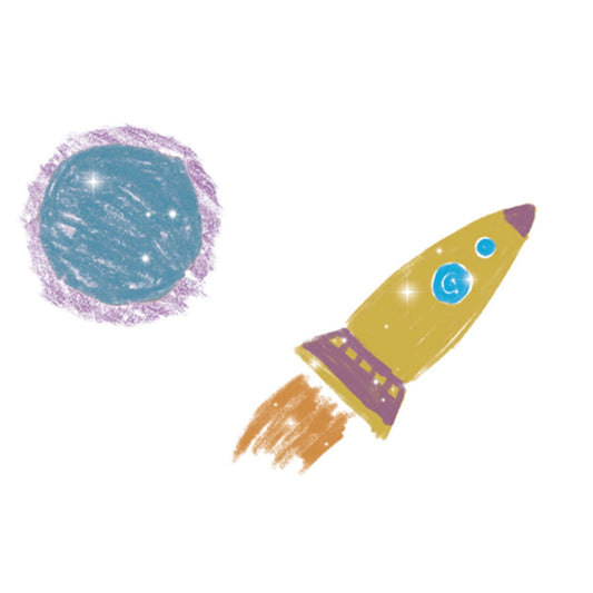 Djeco 8 metallic coloured pencils