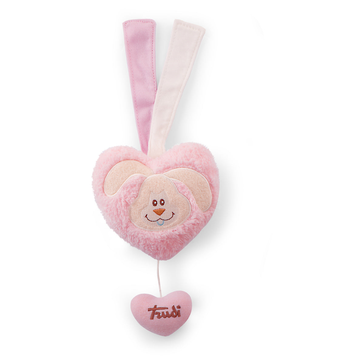 * Boîte à musique Trudi coeur rose Cremino