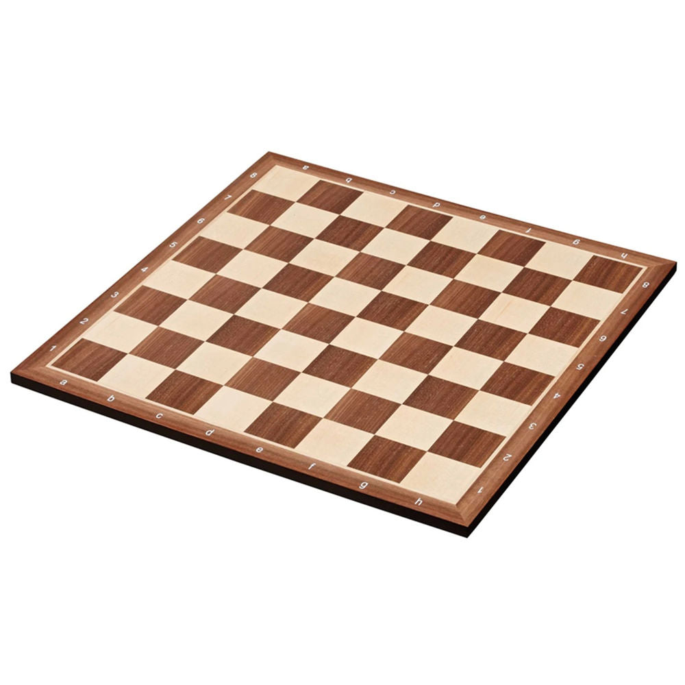 Philos chessboard - Copenhagen - field 50 mm - with edge coating.