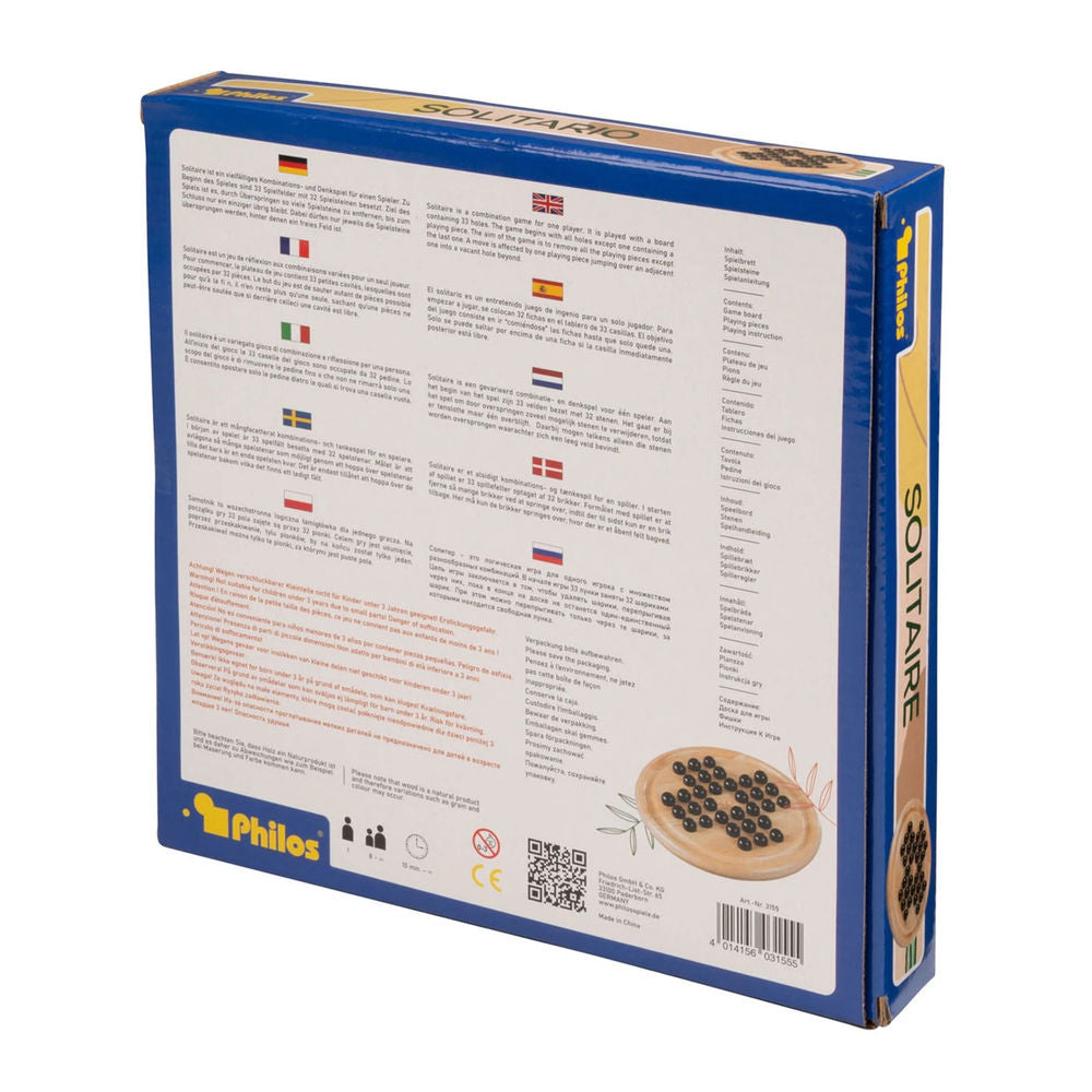 Philos Solitaire, chêne, 22 cm