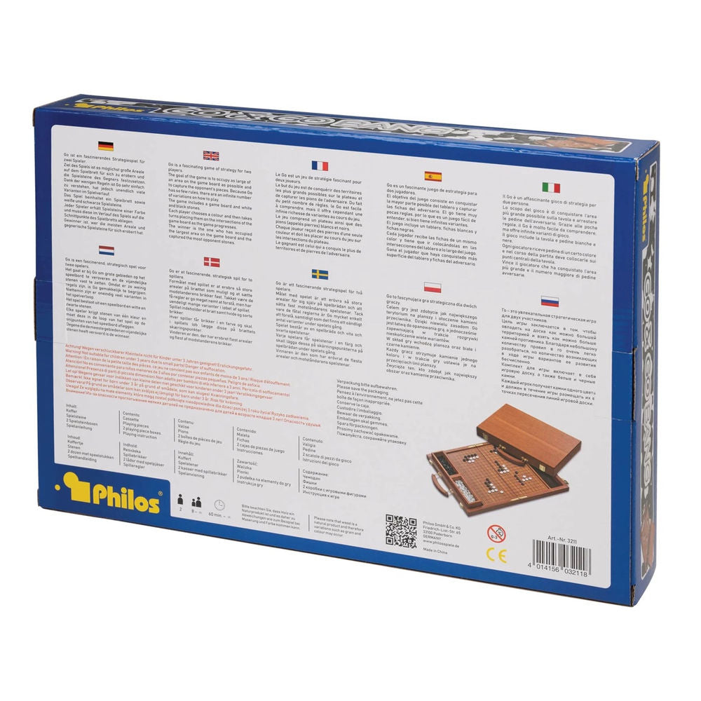 Philos Go - valise en acajou