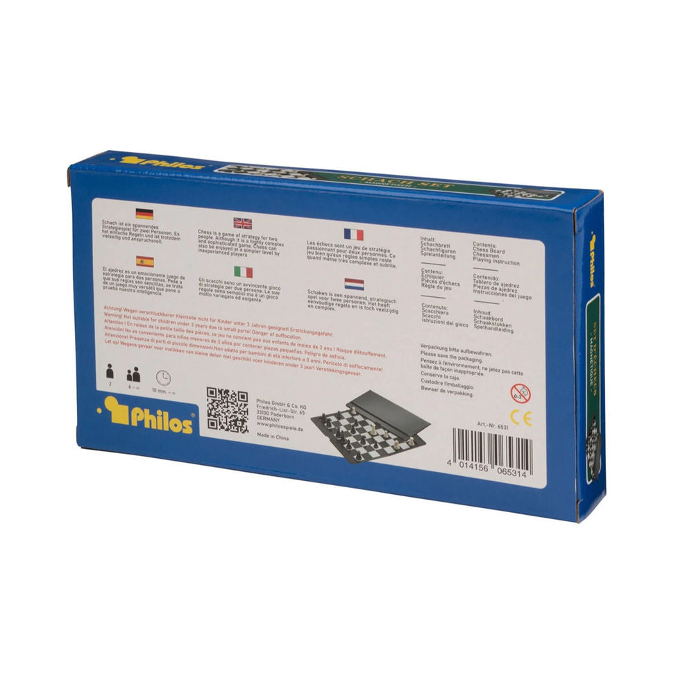 Échecs Philos, jeu de voyage, magnétique