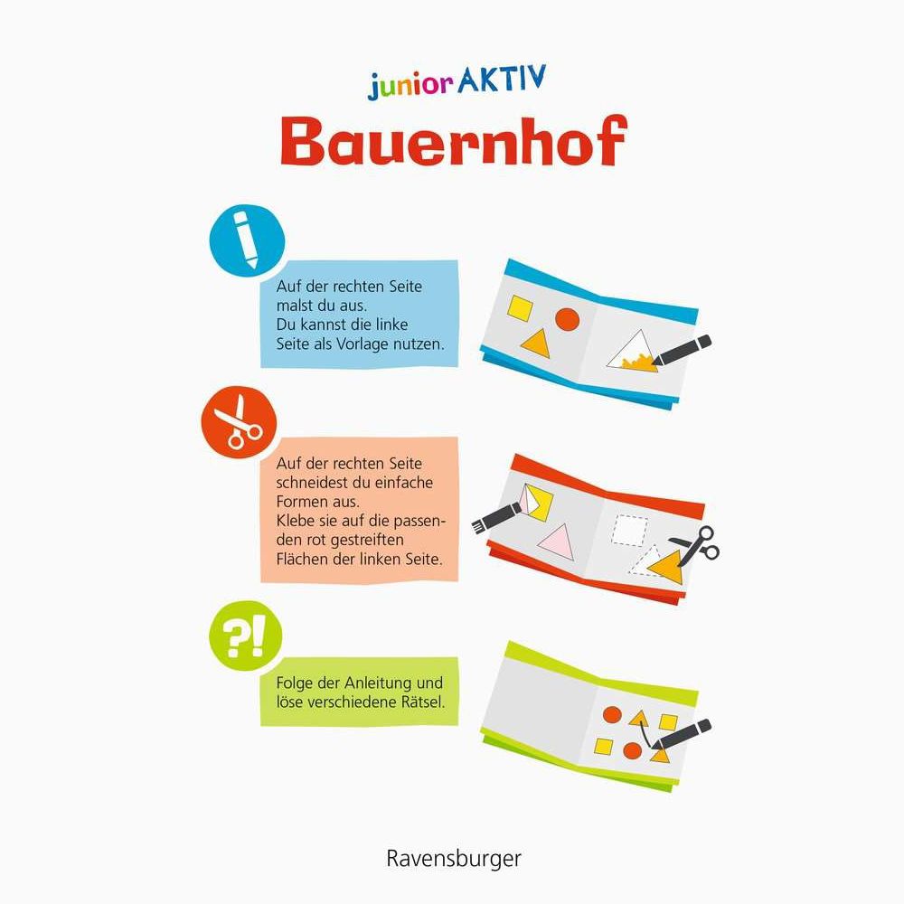 Ravensburger Wieso? Weshalb? Warum? junior AKTIV: Bauernhof