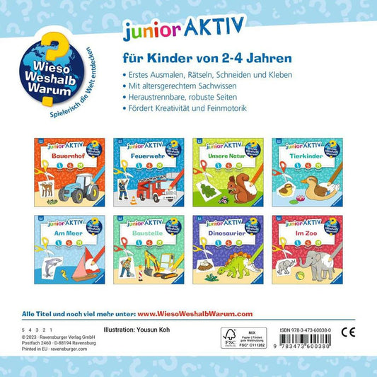 Ravensburger Pourquoi ? Pour quelle raison? Pourquoi? junior ACTIF : En bord de mer