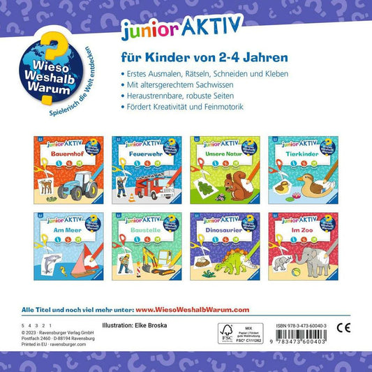 Ravensburger Why? What for? What reason? junior ACTIVE: Dinosaurs