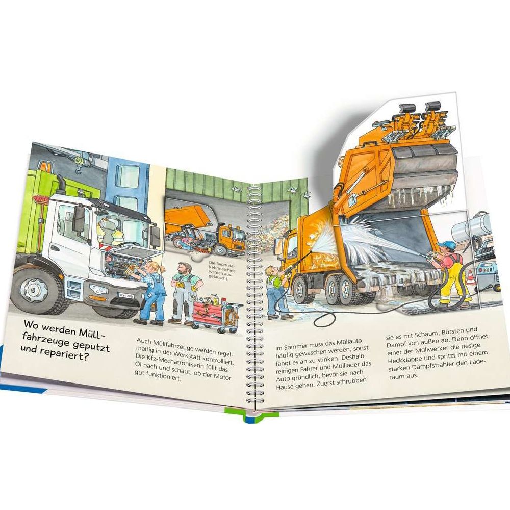 Ravensburger Pourquoi ? Pour quelle raison? Pourquoi? junior, tome 74 : Les camions poubelles