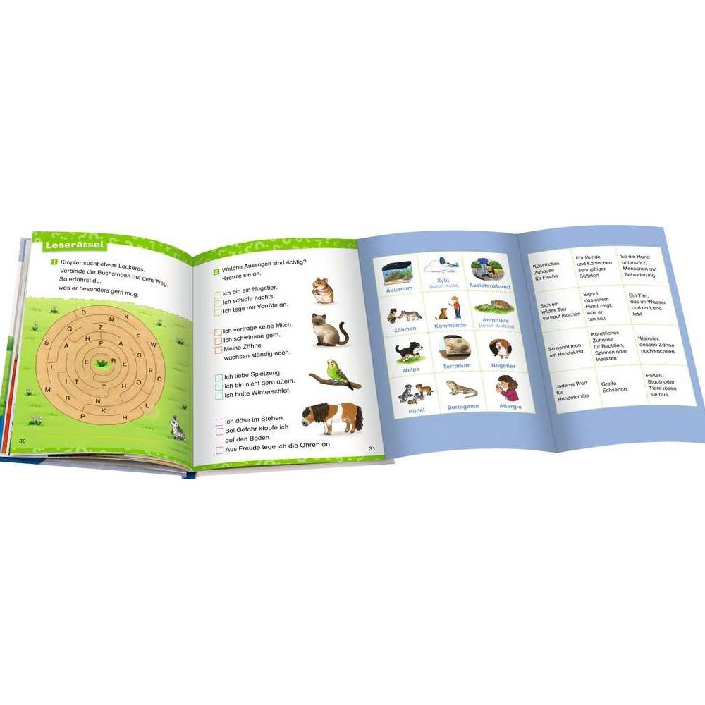 Ravensburger Pourquoi ? Pour quelle raison? Pourquoi? Premier lecteur, tome 12 : Animaux de compagnie