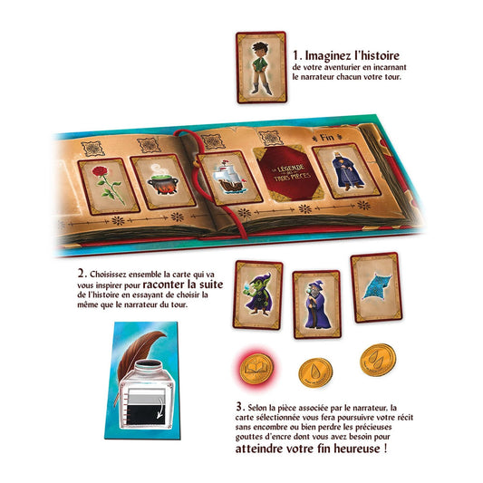 Gigamic La légende des trois pièces (f)