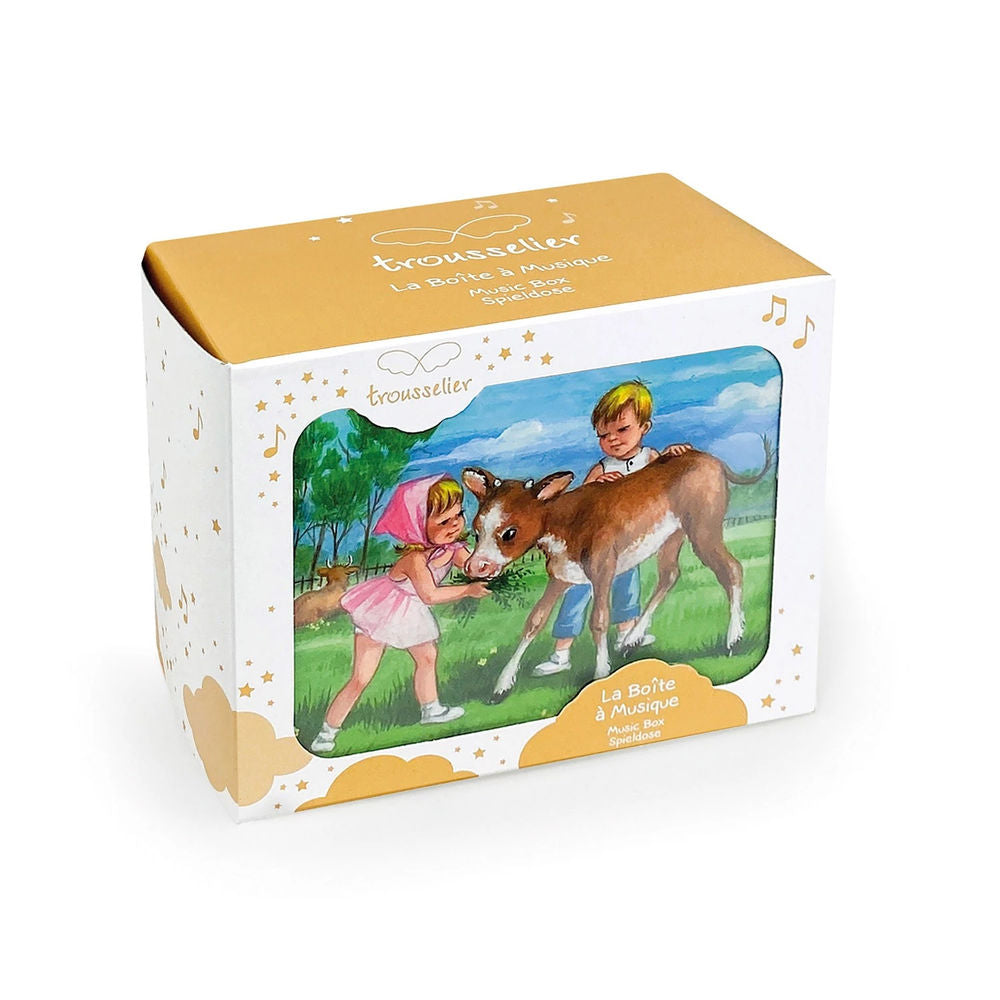 Trousselier Schmuckkästchen mit Musik, Kuh