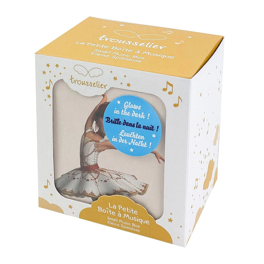 Trousselier Musikspieldose m. Schublade, Ballerina, nachtleuchtend