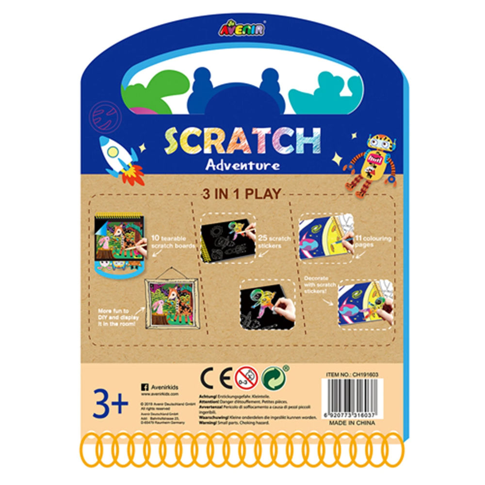 Avenir Scratch Book Adventure