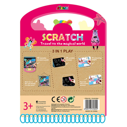 Avenir Scratch Book Magical World
