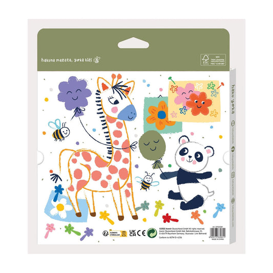 Figur-Wachsmalkreiden Lächeln