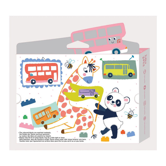 Block-Wachsmalkreiden Schulbus