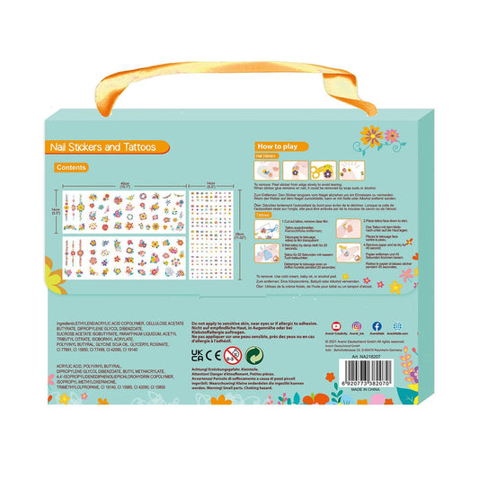 Avenir Nagelsticker & Tattoos Blumen