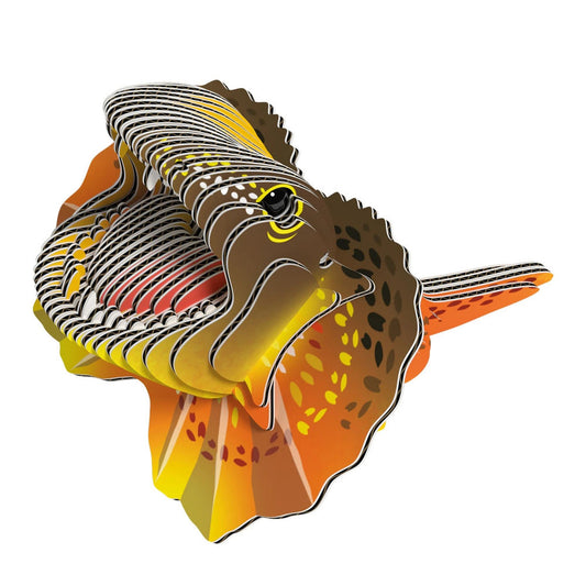 3D Bastelset Kragenechse