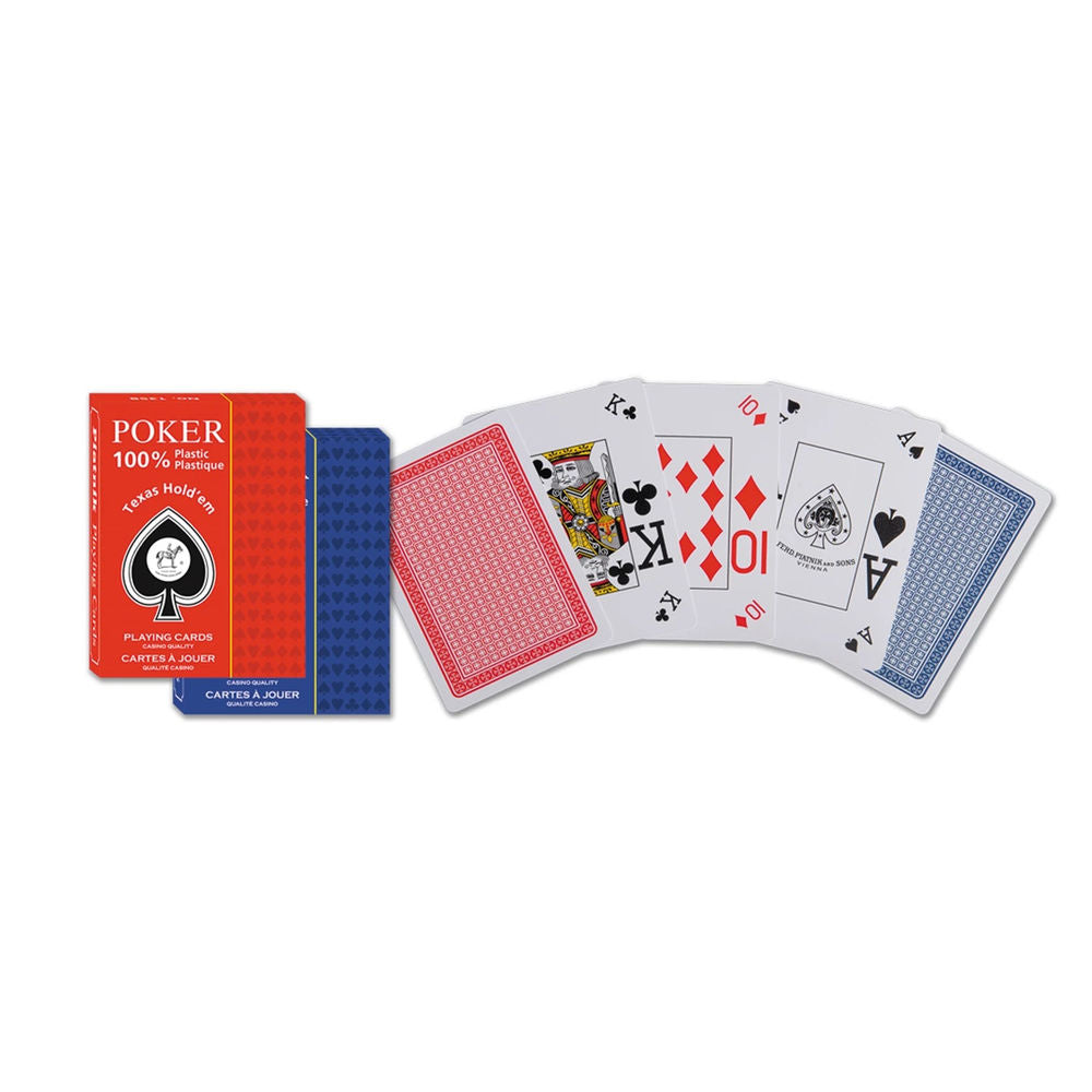 Piatnik Plastic Poker Texas Hold'em, Corner Index