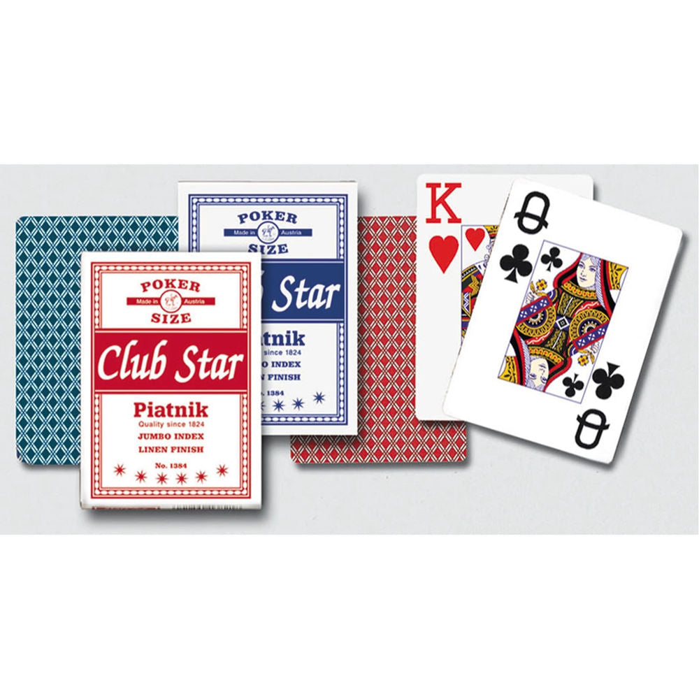 Piatnik Club Star, Poker, Jumbo Index