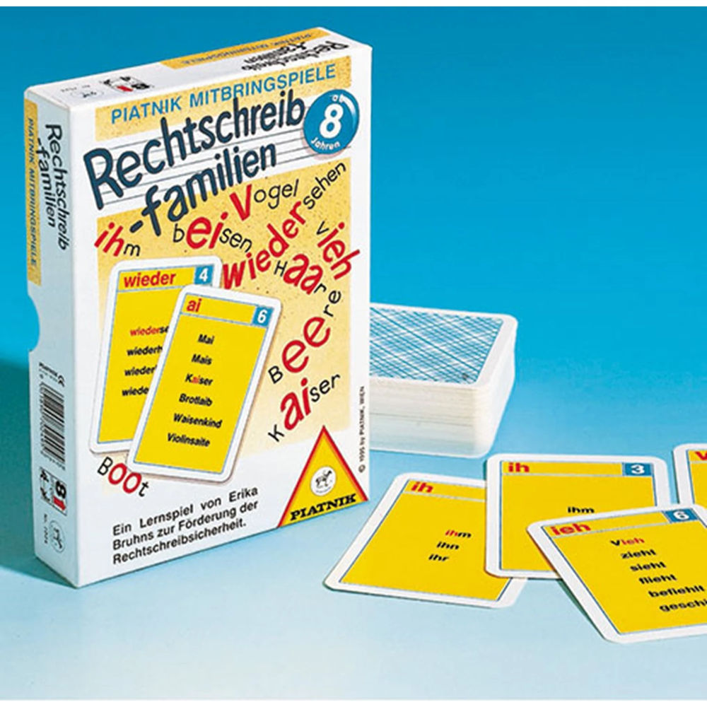 Piatnik spelling families