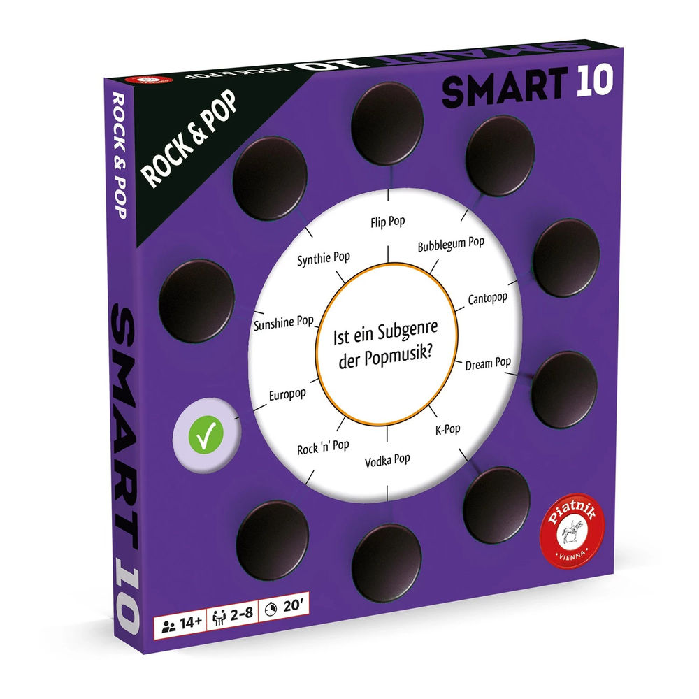 Piatnik Smart 10 Rock & Pop - Additional questions (d)