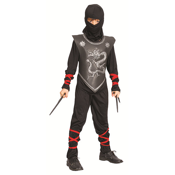 Fasnacht Ninja noir S (110-120cm)