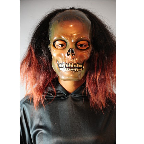 Carnival skull mask transparent