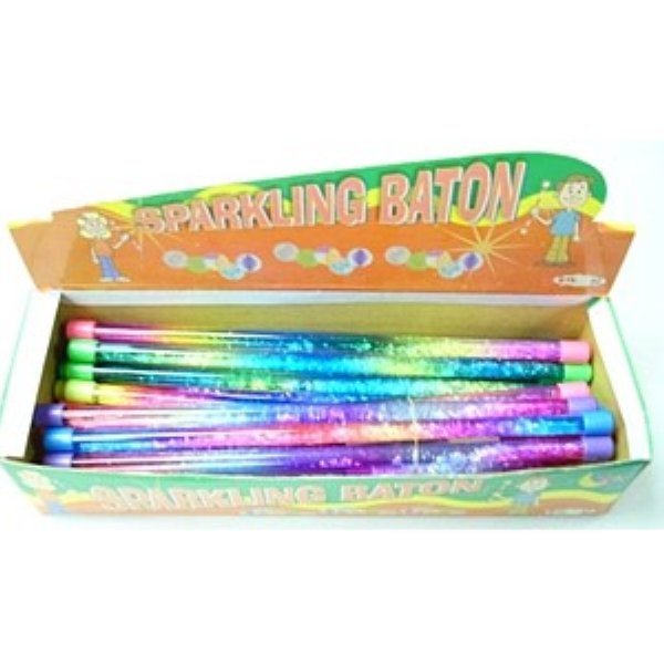 Carnival glitter stick, 45 cm, assorted
