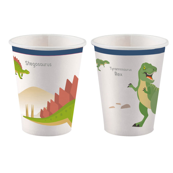 Riethmüller 8 tasses Happy Dinosaure, 250 ml