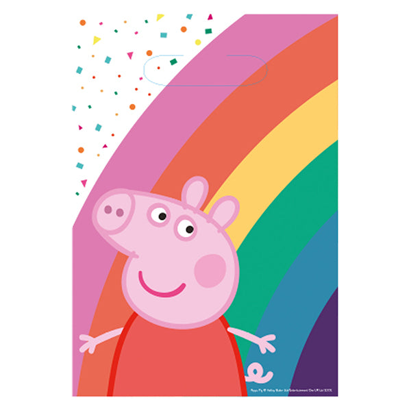 Amscan 8 Party Bags Peppa Pig