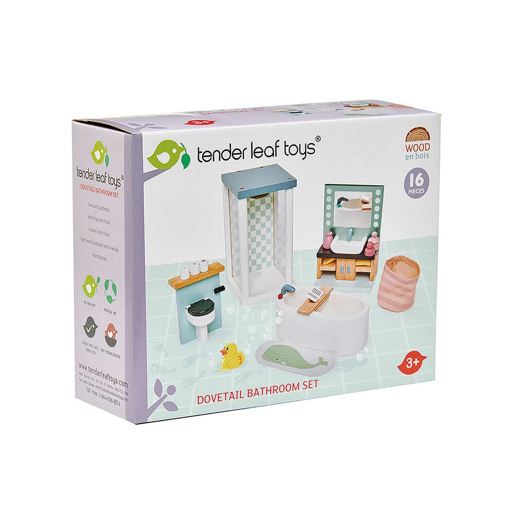 Salle de bain pour maison de poupée