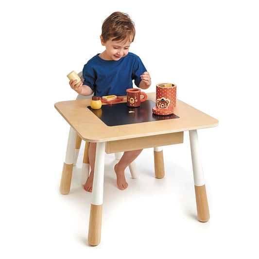 Tenderleaftoys table forêt 56x56 cm