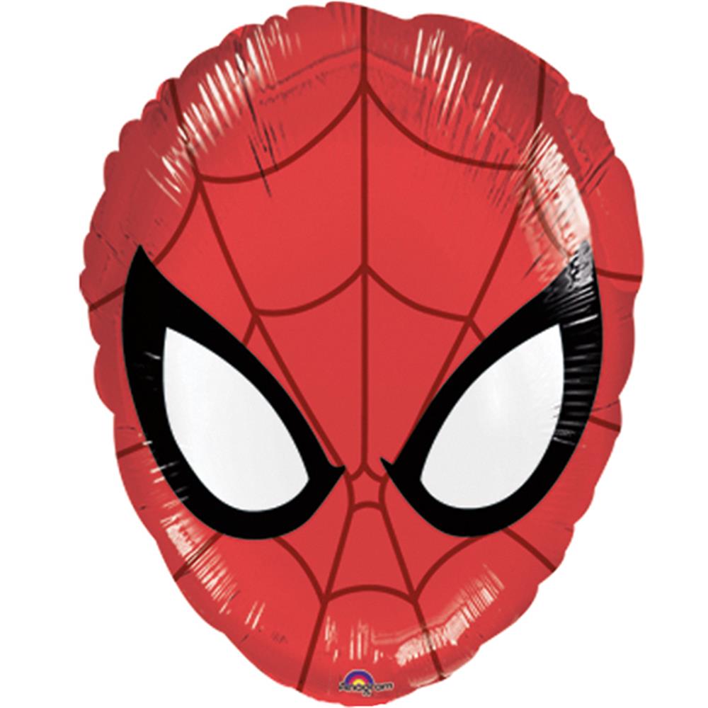 Foil balloon Spiderman head