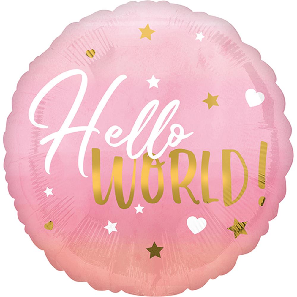 Amscan FB Standard Pink Baby Girl