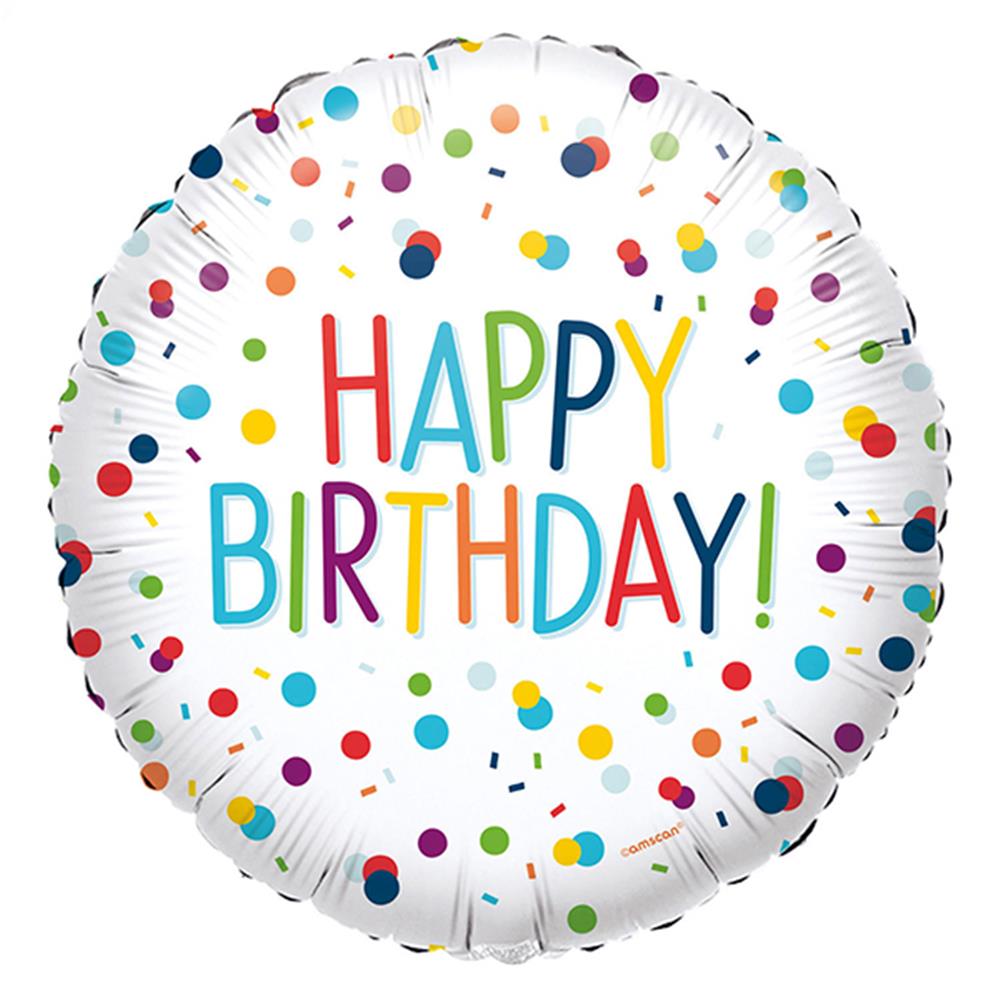 Amscan FB Happy Birthday Confetti