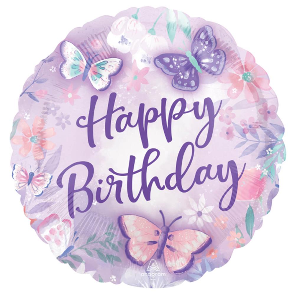 Amscan ballon en aluminium Flutter Anniversaire