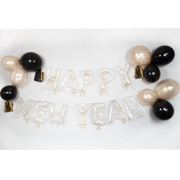Amscan Ballon-Set DIY Happy New Year
