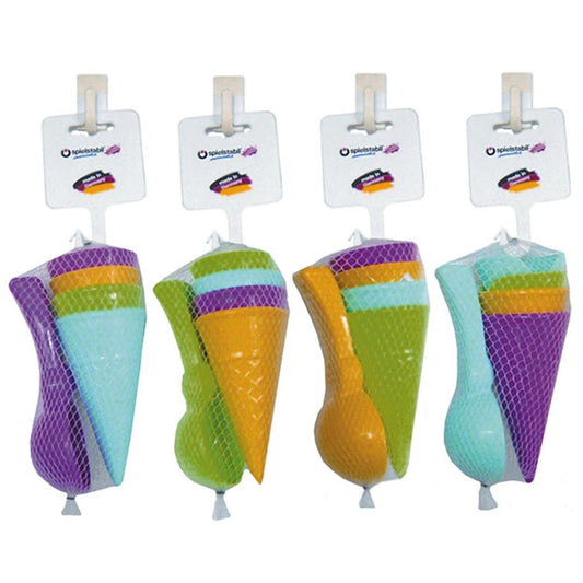 Duo de glace stable dans le filet