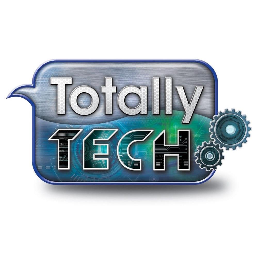 Totally Tech Gyro Spinner Flying Ball rouge