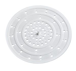 Wenko Crépine de vidange en silicone Sava, blanc