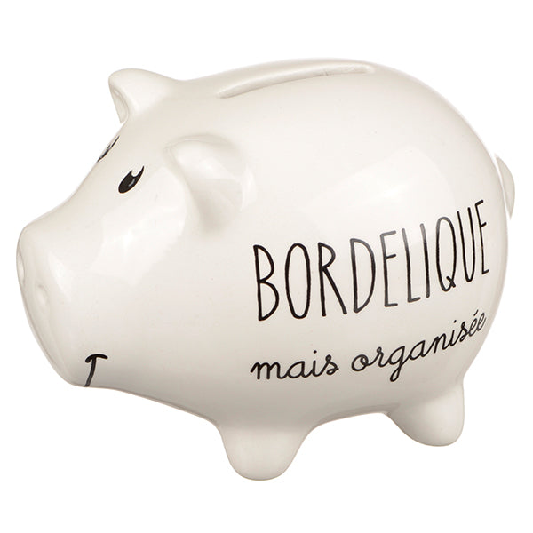 Noname Tirelire cochon bordelique