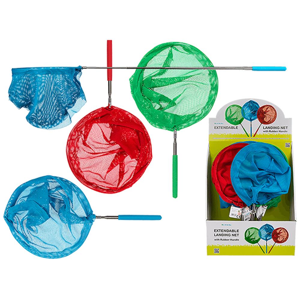Sombo net on telescopic pole, assorted
