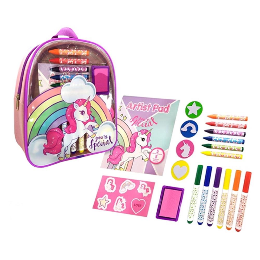 Sombo Einhorn Malset in Rucksack