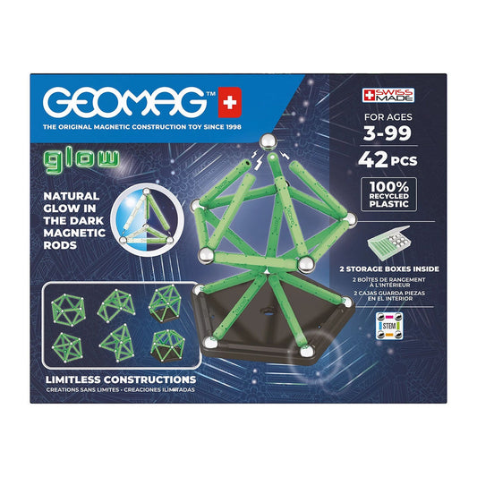Geomag GLOW GREEN line 42 Teile