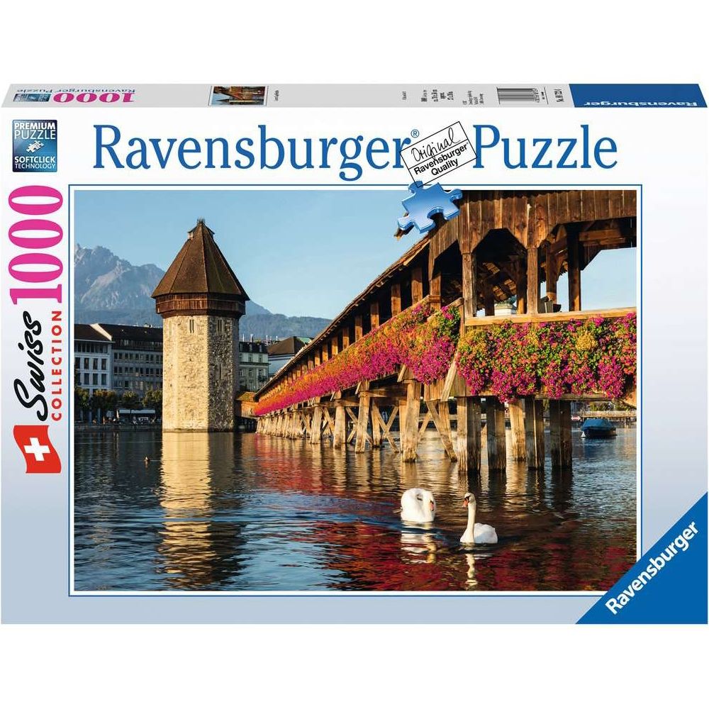 Ravensburger CH Lucerne Chapel Bridge 1000T