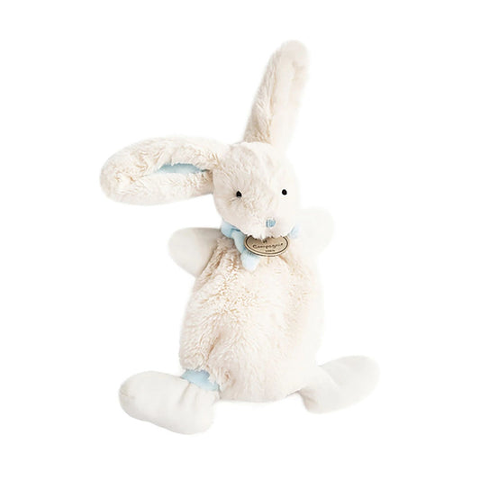 Doudou candy rabbit comfort blanket, blue 26cm