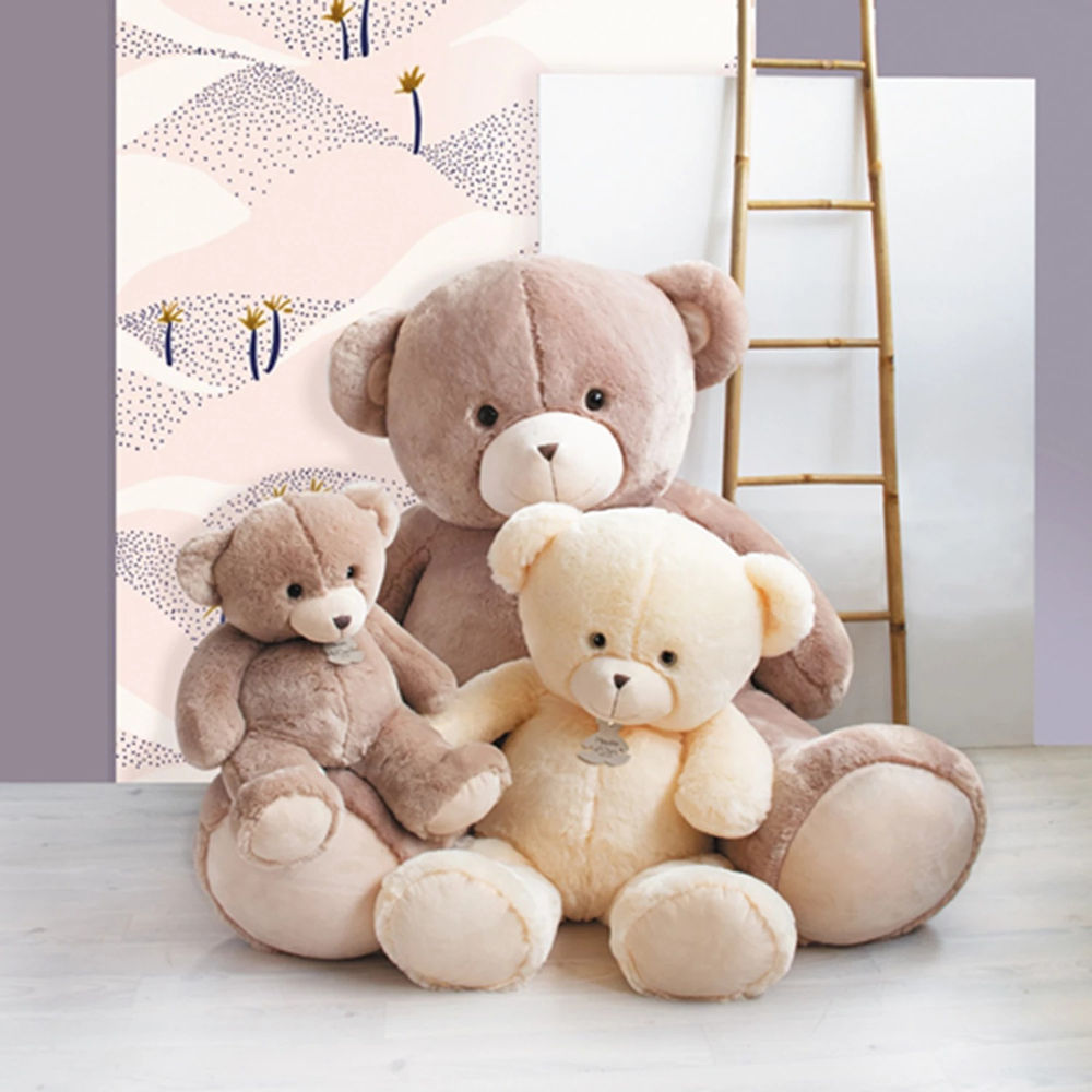 Doudou Bear Bellydou, champagne 30cm