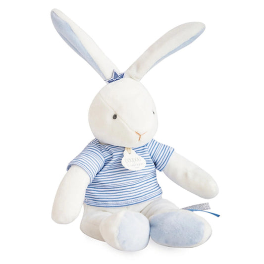 Doudou peluche lapin marin