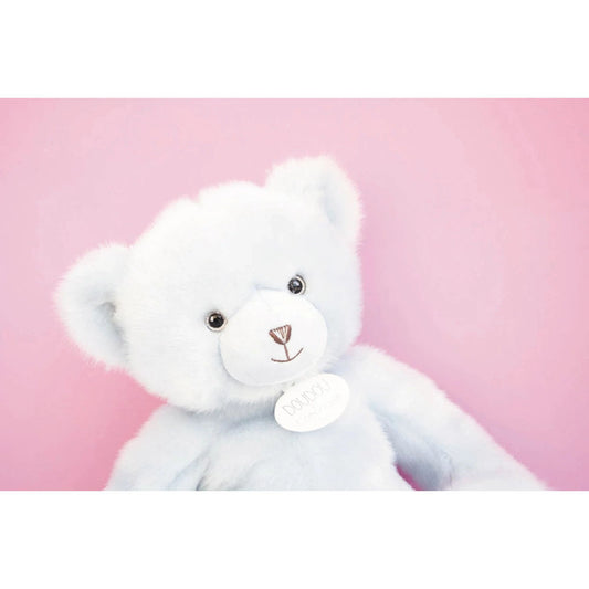 Doudou collection ours, bleu clair 37cm**