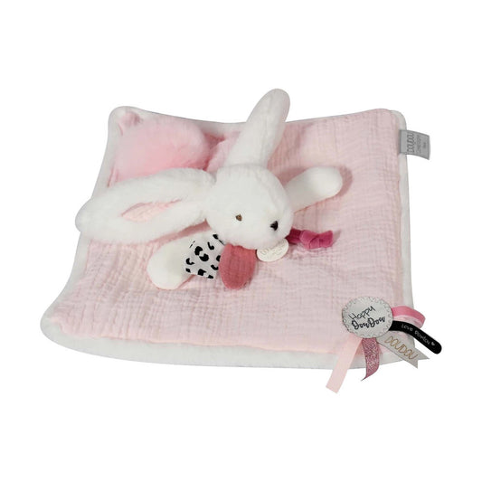 Doudou Happy Blush Schmusetuch rosa 25cm