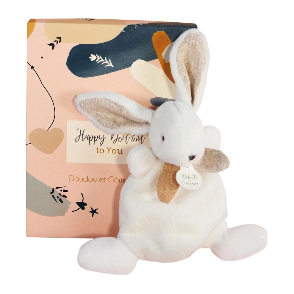 Doudou Happy Wild Hase Schmusetuch 17cm